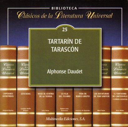 LIBRO CD CLASICOS LITERATURA UNIVERSAL TARTARIN DE TARASCON